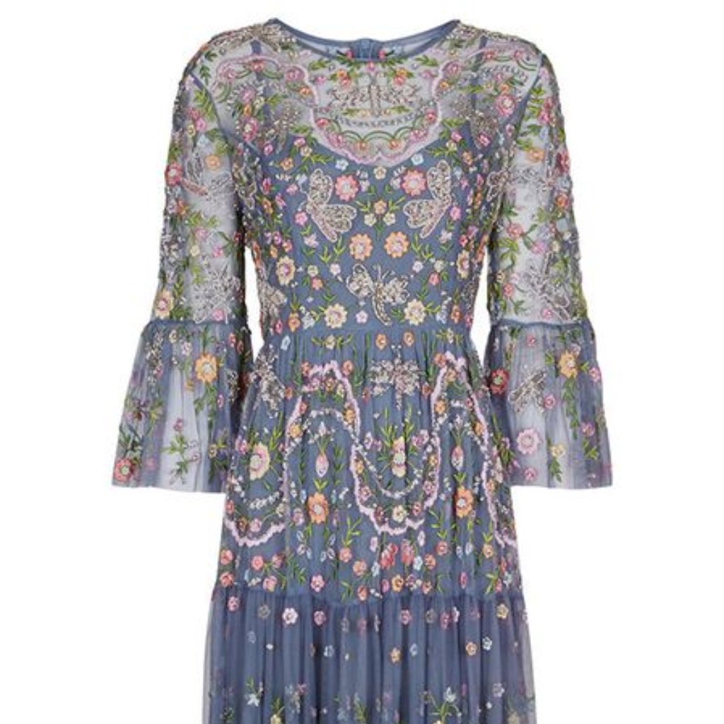 Needle & Thread Dragonfly Garden Maxi Dress
